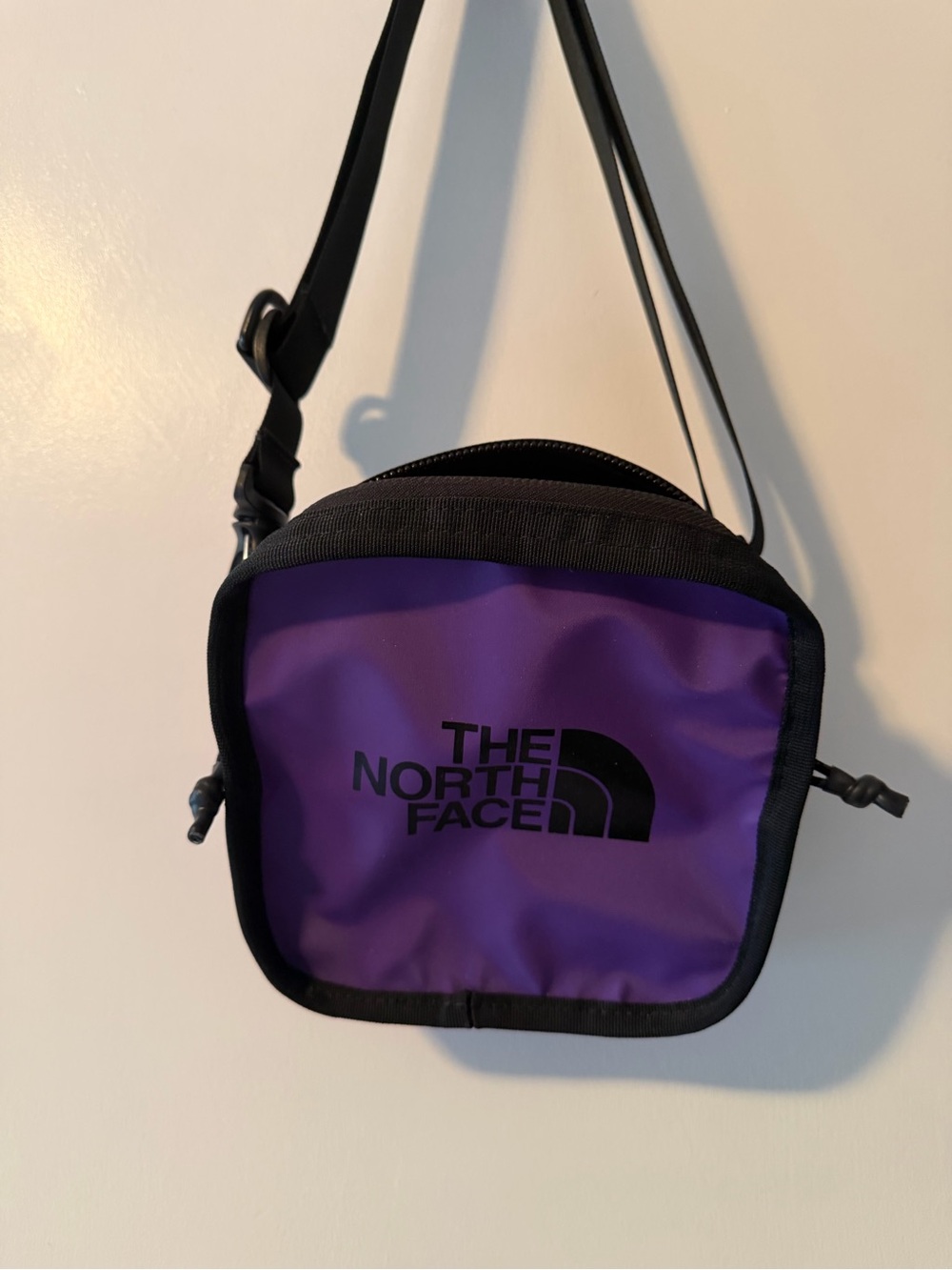 The North Face Purple and Black Crossbody Bag